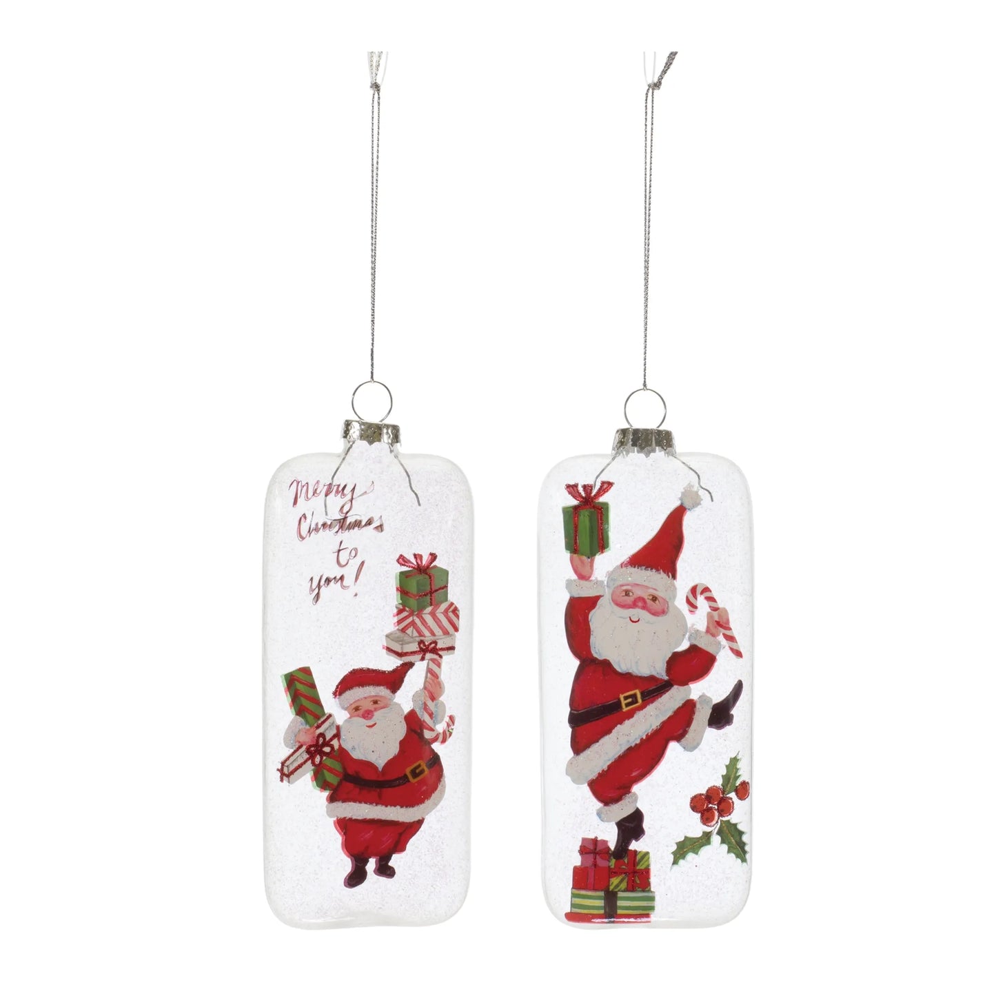 Whimsical Santa Ornament