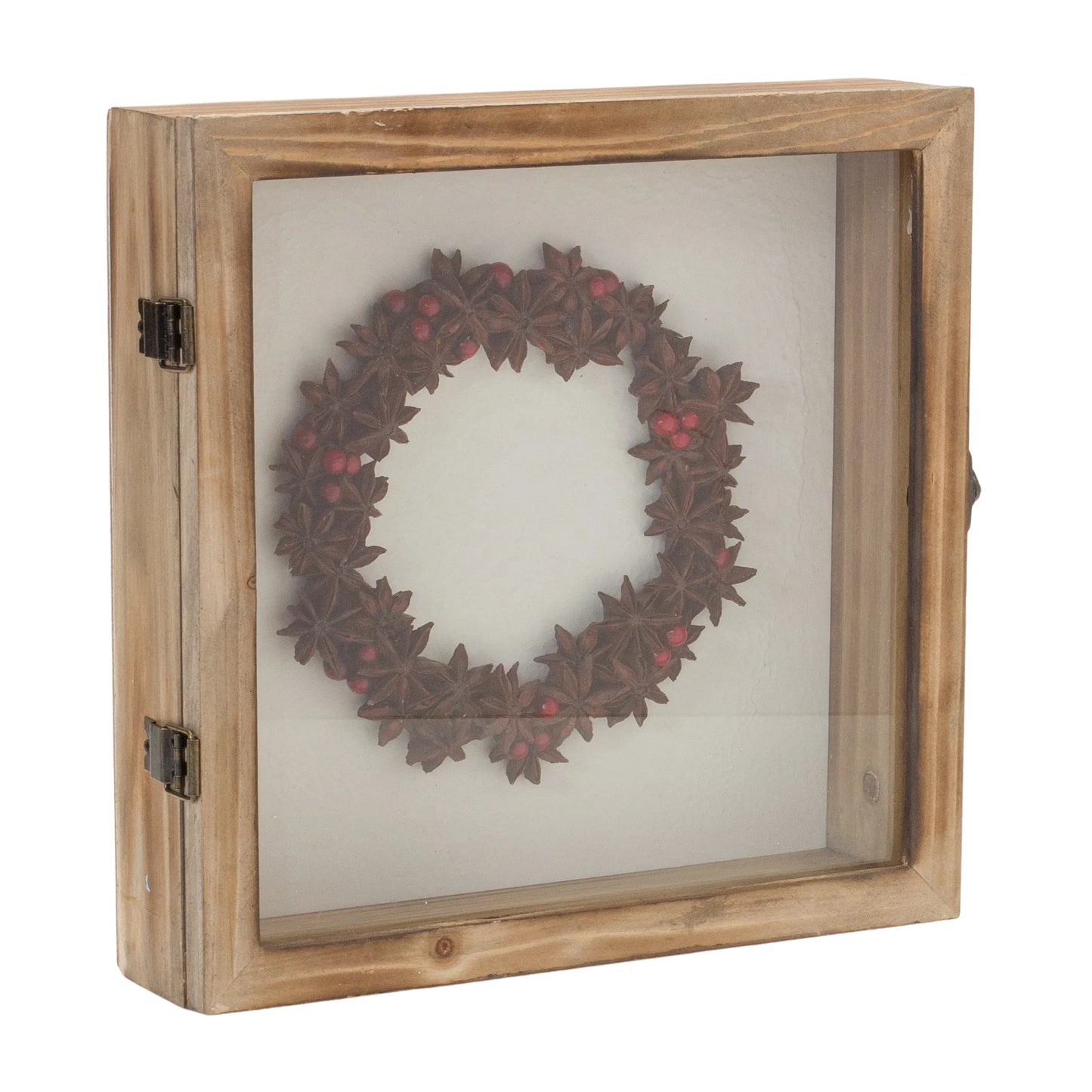 Dried Fruit Wreath Shadow Box