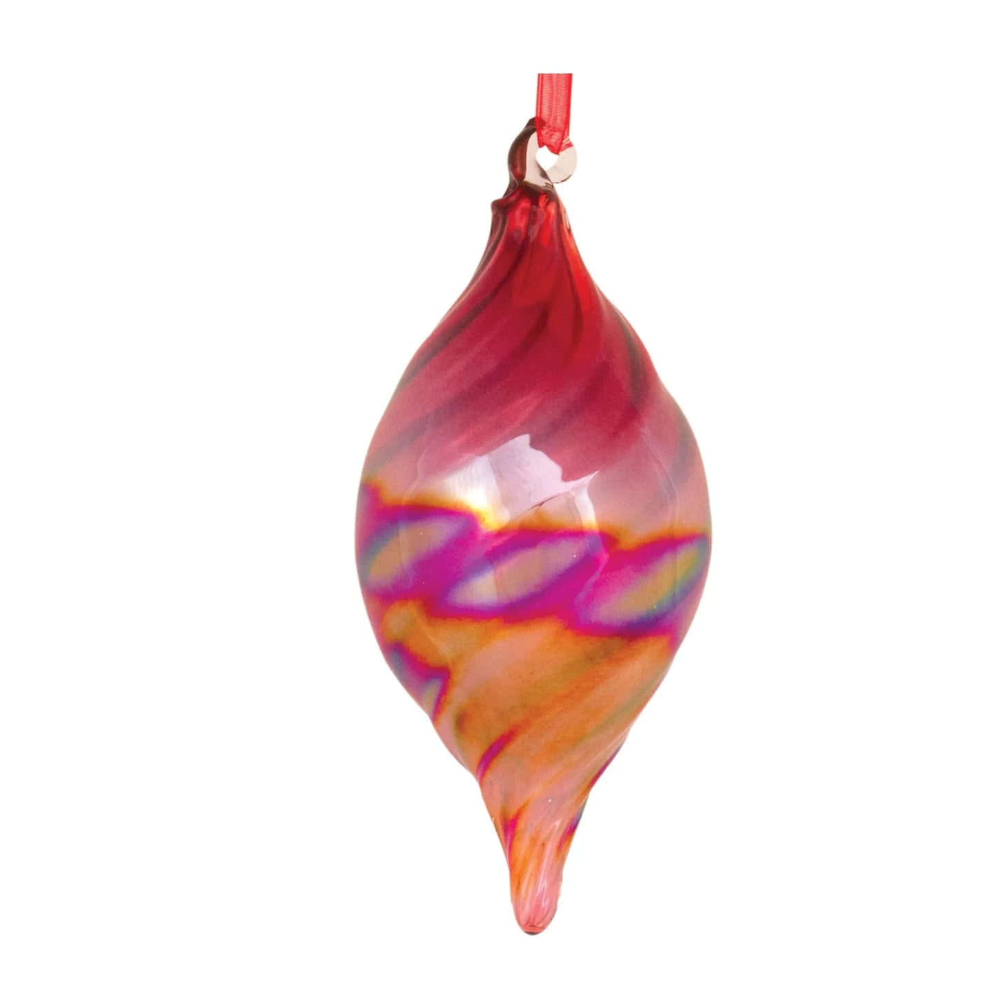 Irredescent Glass Ornament