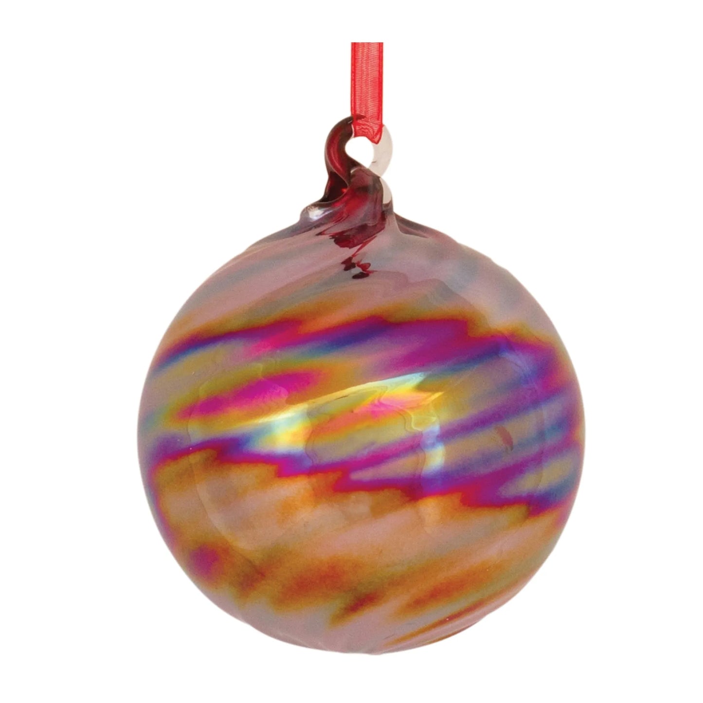 Irredescent Glass Ornament