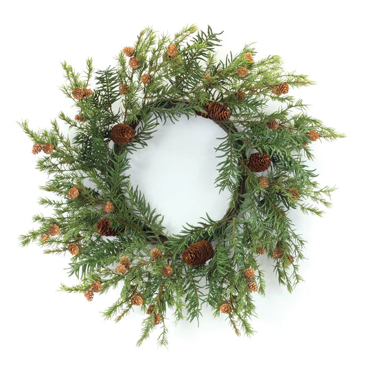 Pine Cone Wreath