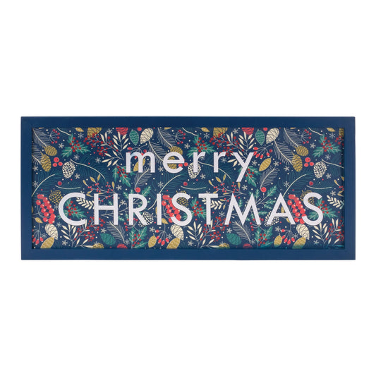 Wood Merry Christmas Sign