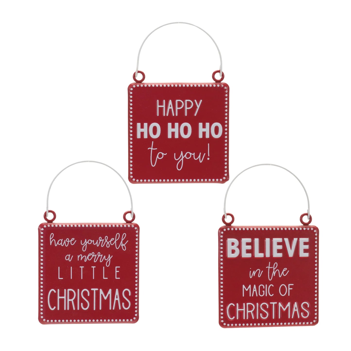 Holiday Sentiment Ornament