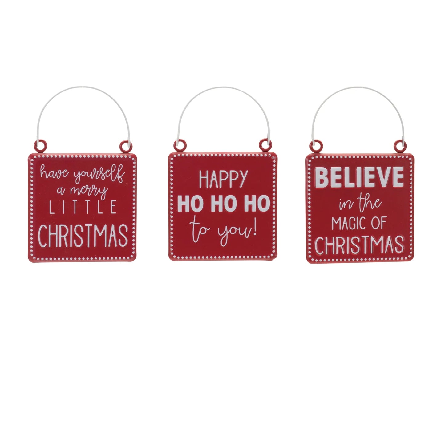 Holiday Sentiment Ornament