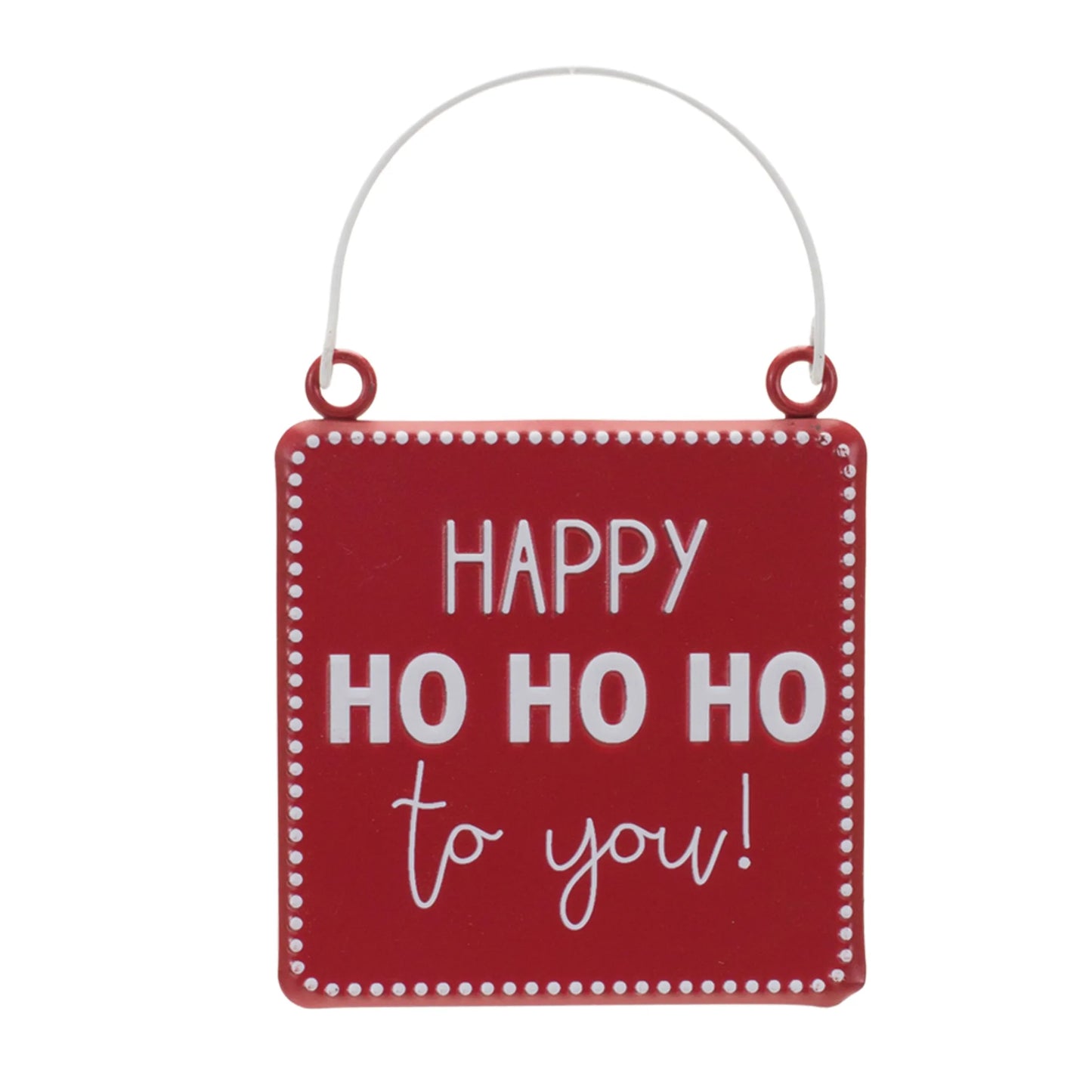 Holiday Sentiment Ornament