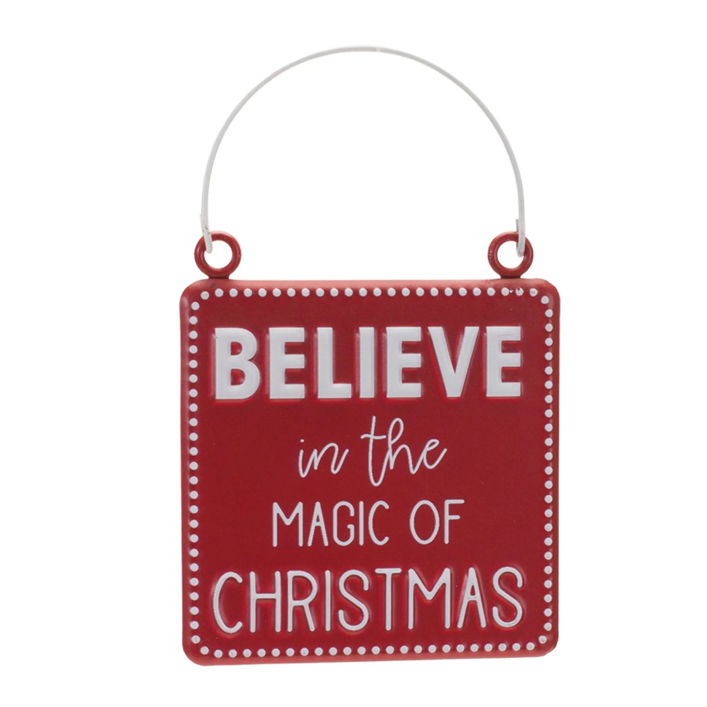 Holiday Sentiment Ornament