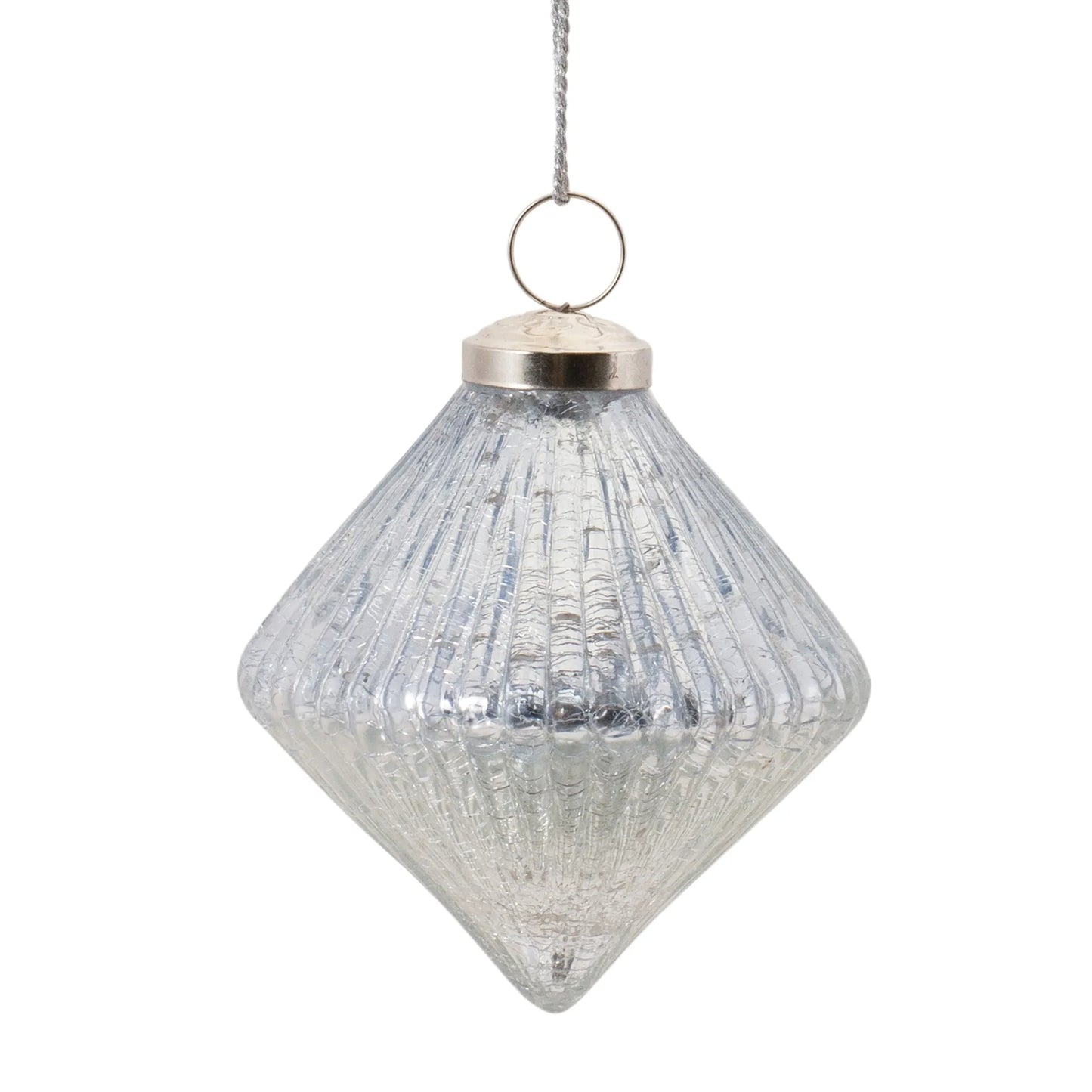 Textured Mercury Glass Ornament