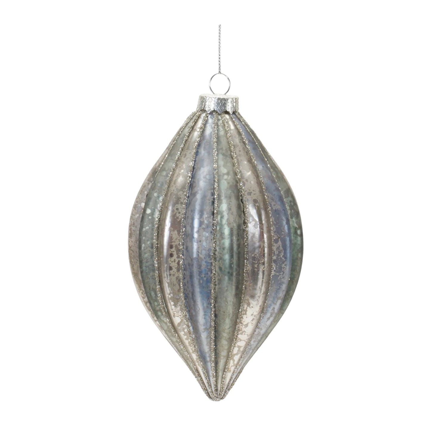 Glittered Glass Ornament