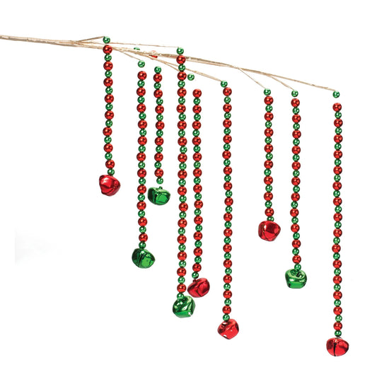 Hanging Sleigh Bell Branch