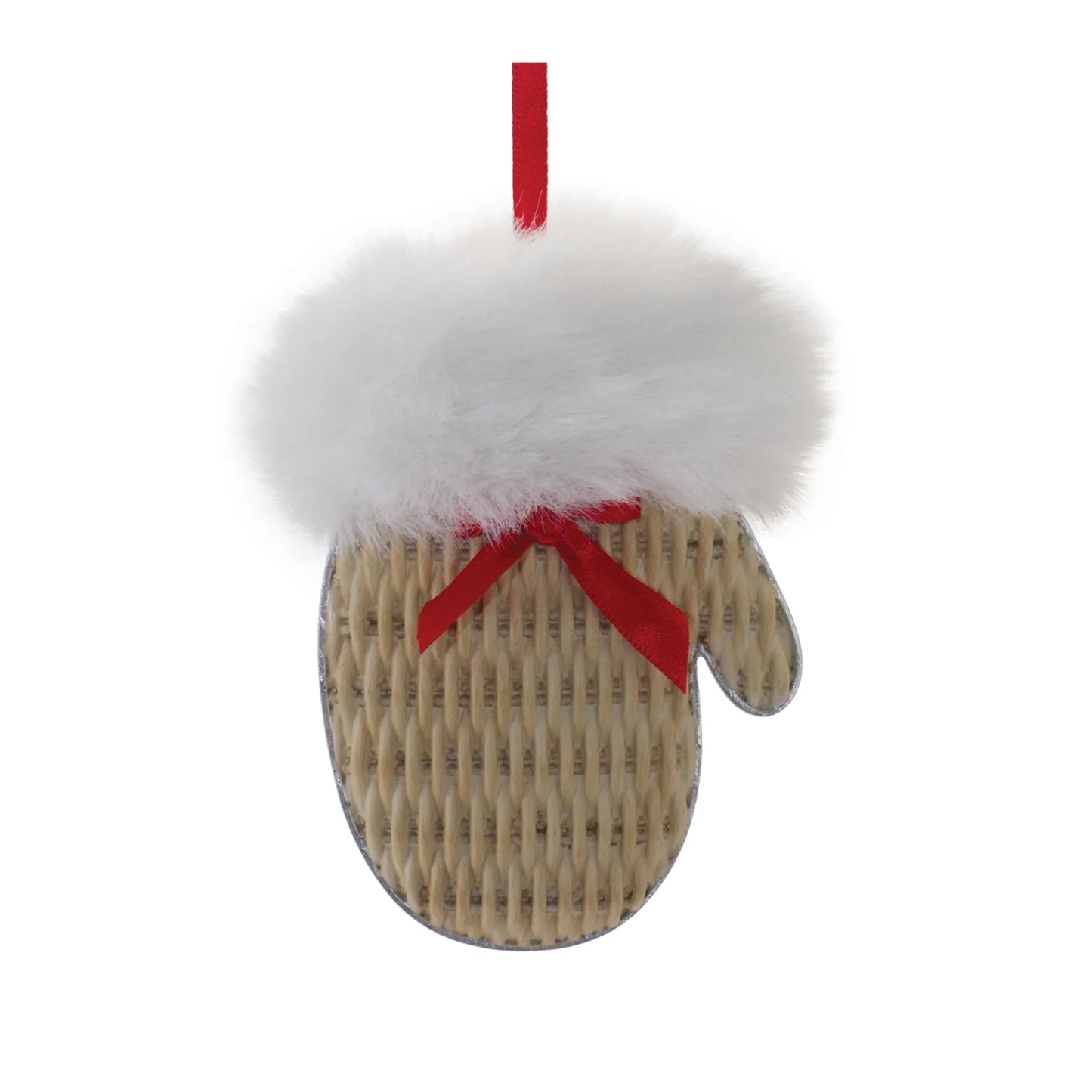 Cozy Mitten Hat and Bell Ornament