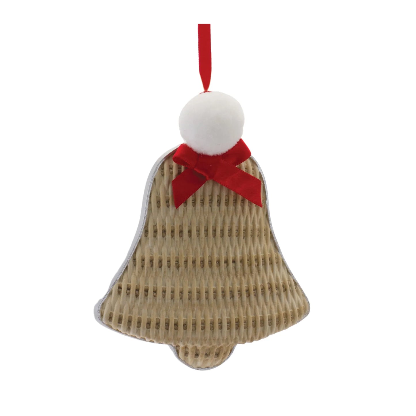 Cozy Mitten Hat and Bell Ornament