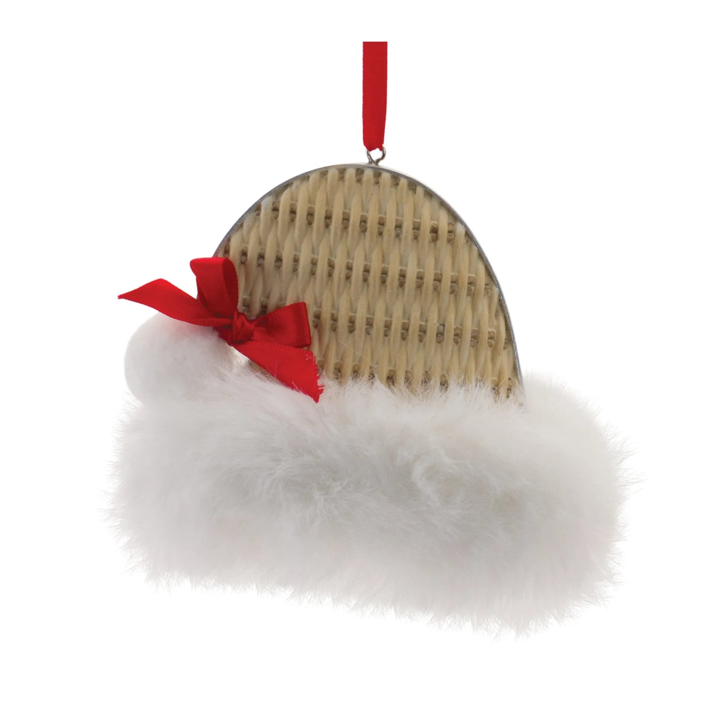 Cozy Mitten Hat and Bell Ornament