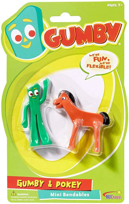 Gumby and Pokey Mini Bendable