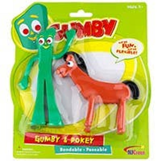 Gumby & Pokey Bendable Figures Pair