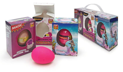 3-Pack Kids' Water Hatching Toy Eggs - Easter Egg Basket Fil