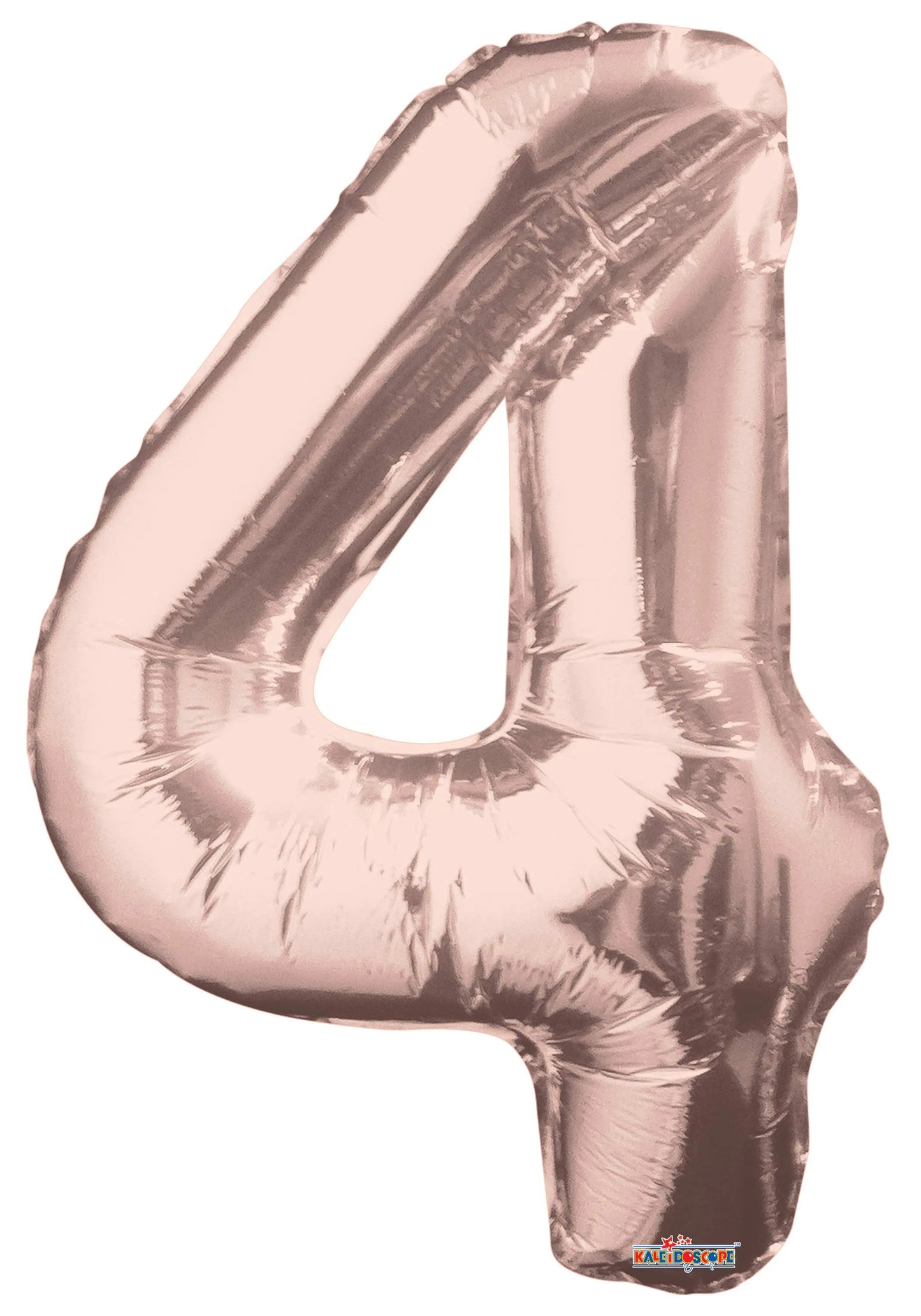 Rose Gold #4 Mylar Balloon