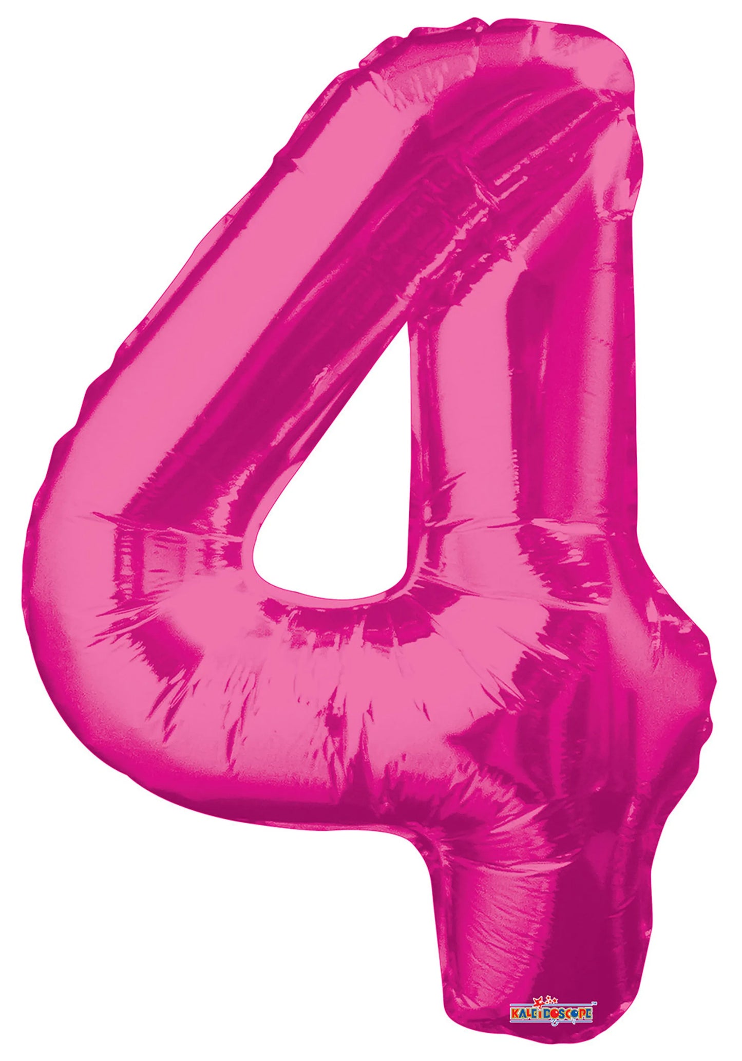 Hot Pink #4 Mylar Balloon