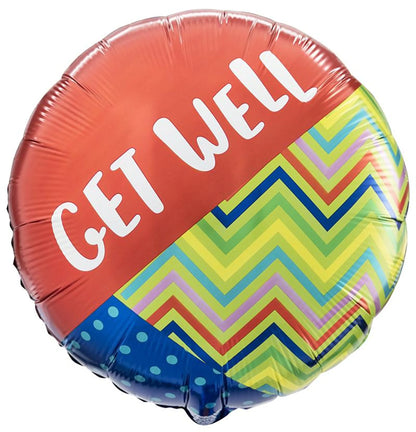 Get Well Mylar Balloon