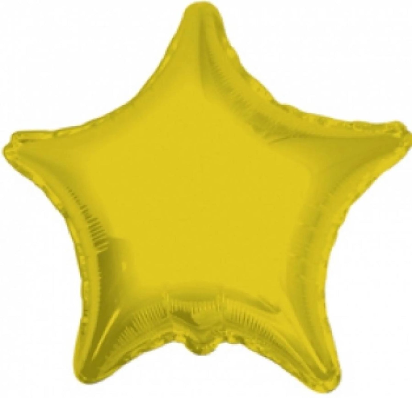 Gold Star Mylar Balloon