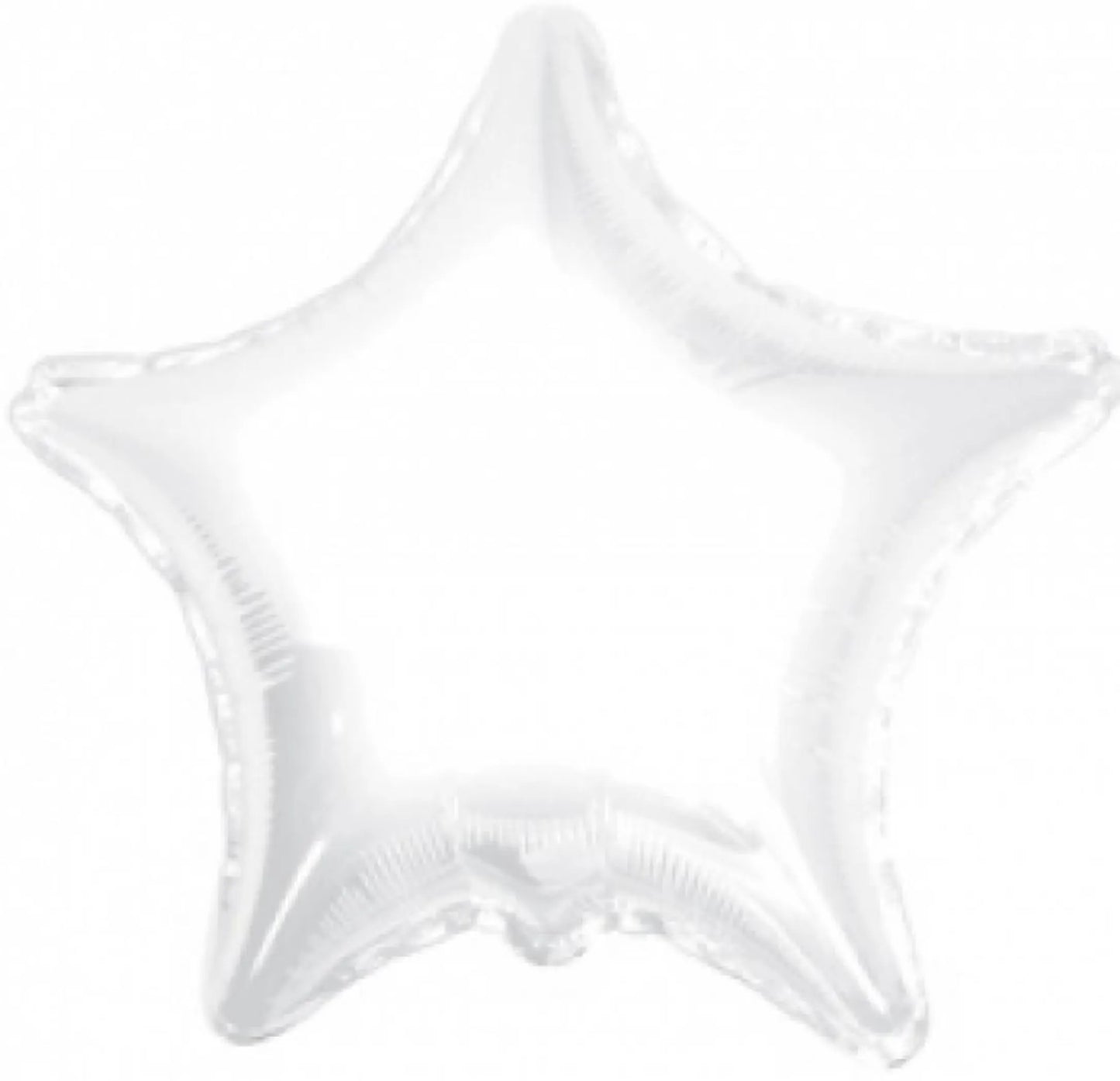 White Star Mylar Balloon