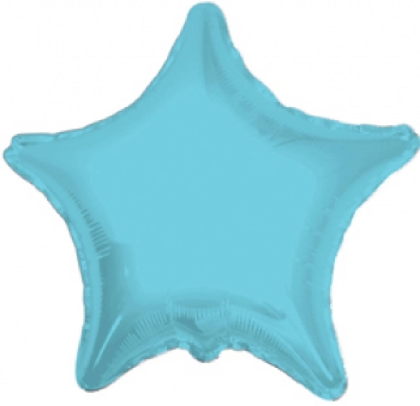 Baby Blue Star Mylar Balloon