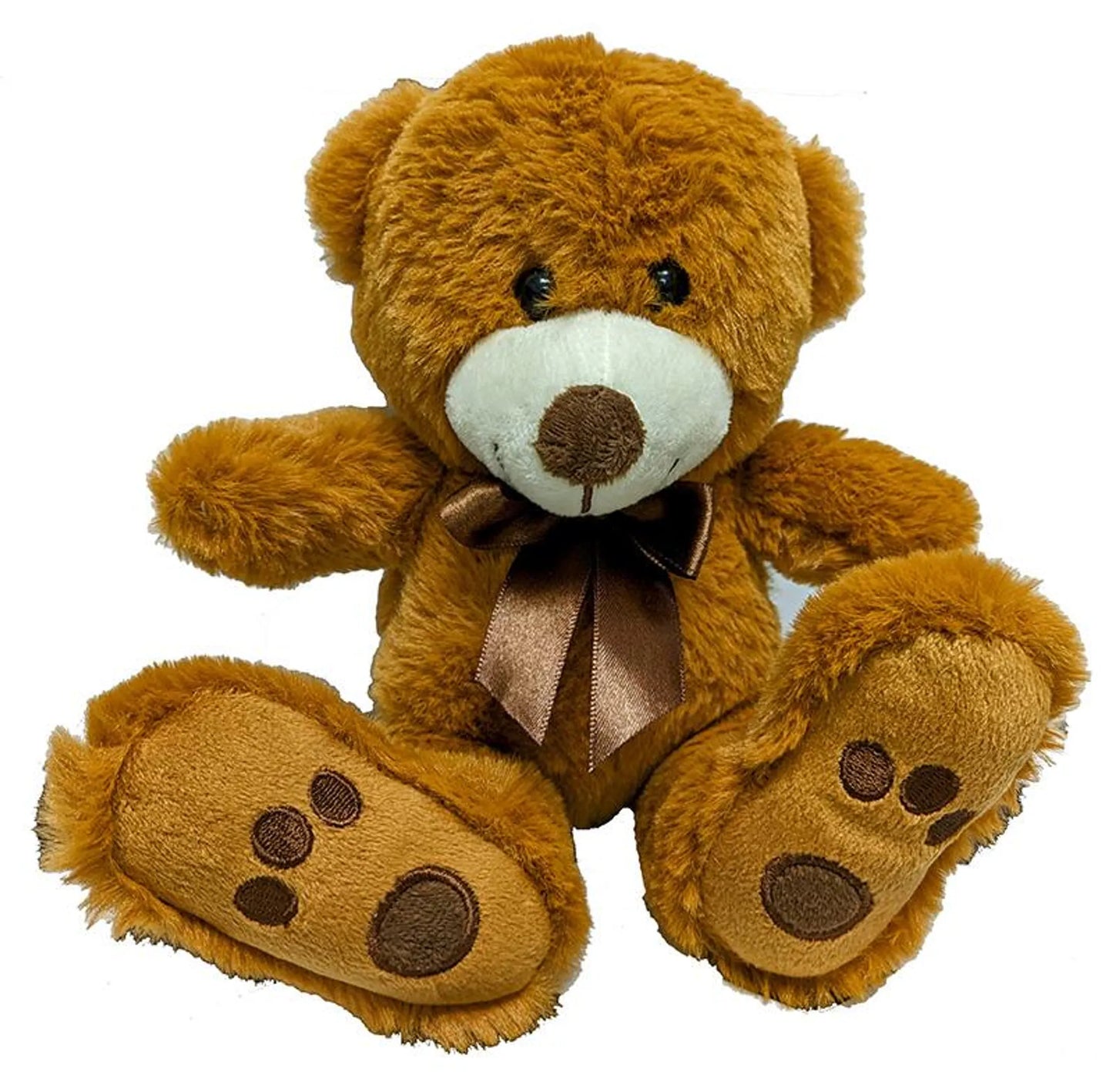 Plush Medium Brown Bigfoot Bear