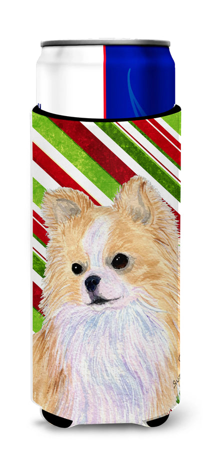 Christmas Dog Print Ultra Hugger for slim cans