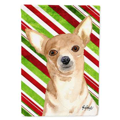 Christmas Dog Art Flag