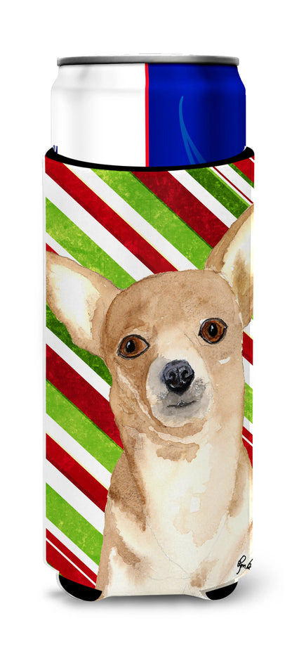 Christmas Dog Print Ultra Hugger for slim cans