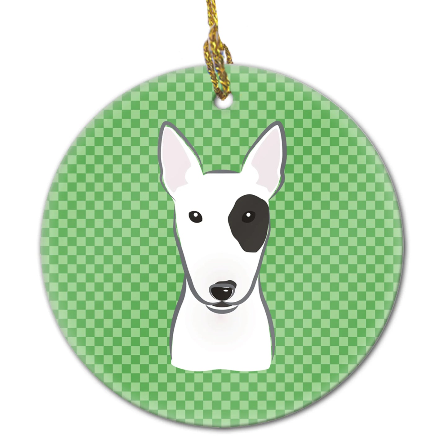 Dog Portrait on Ceramic Ornament - Size: 2.8 X 2.8 | Pack Of: 1