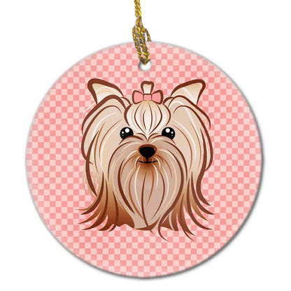 Dog Portrait on Ceramic Ornament - Size: 2.8 X 2.8 | Pack Of: 1