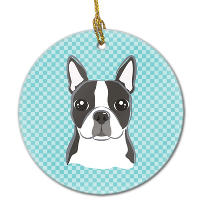 Dog Portrait on Ceramic Ornament - Size: 2.8 X 2.8 | Pack Of: 1