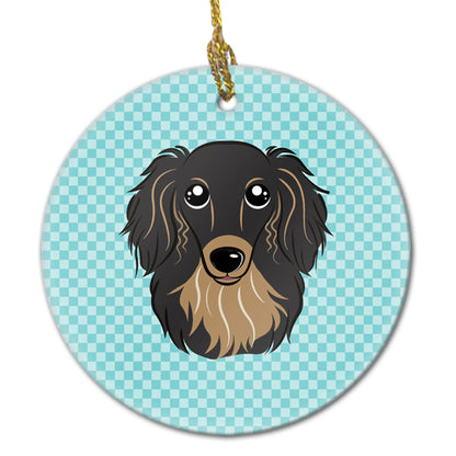 Dog Portrait on Ceramic Ornament - Size: 2.8 X 2.8 | Pack Of: 1