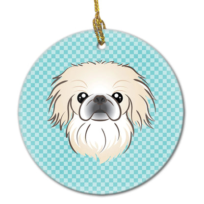 Dog Portrait on Ceramic Ornament - Size: 2.8 X 2.8 | Pack Of: 1