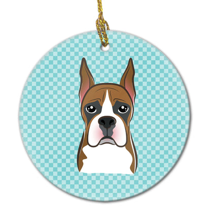 Dog Portrait on Ceramic Ornament - Size: 2.8 X 2.8 | Pack Of: 1