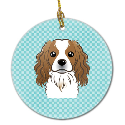 Dog Portrait on Ceramic Ornament - Size: 2.8 X 2.8 | Pack Of: 1