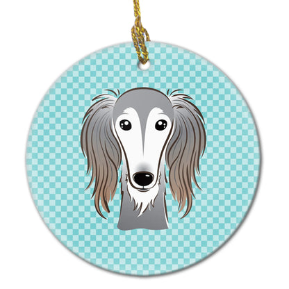 Dog Portrait on Ceramic Ornament - Size: 2.8 X 2.8 | Pack Of: 1