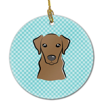 Dog Portrait on Ceramic Ornament - Size: 2.8 X 2.8 | Pack Of: 1