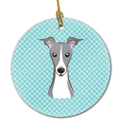 Dog Portrait on Ceramic Ornament - Size: 2.8 X 2.8 | Pack Of: 1