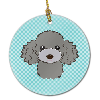 Dog Portrait on Ceramic Ornament - Size: 2.8 X 2.8 | Pack Of: 1