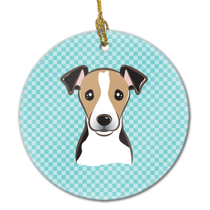 Dog Portrait on Ceramic Ornament - Size: 2.8 X 2.8 | Pack Of: 1