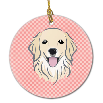 Dog Portrait on Ceramic Ornament - Size: 2.8 X 2.8 | Pack Of: 1