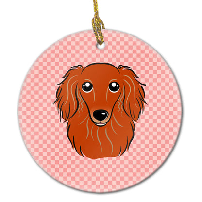 Dog Portrait on Ceramic Ornament - Size: 2.8 X 2.8 | Pack Of: 1