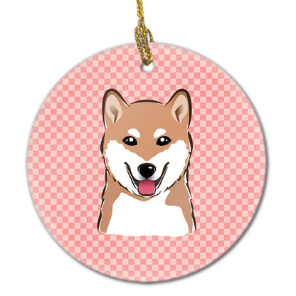 Dog Portrait on Ceramic Ornament - Size: 2.8 X 2.8 | Pack Of: 1