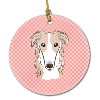 Dog Portrait on Ceramic Ornament - Size: 2.8 X 2.8 | Pack Of: 1