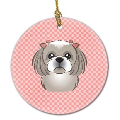 Dog Portrait on Ceramic Ornament - Size: 2.8 X 2.8 | Pack Of: 1