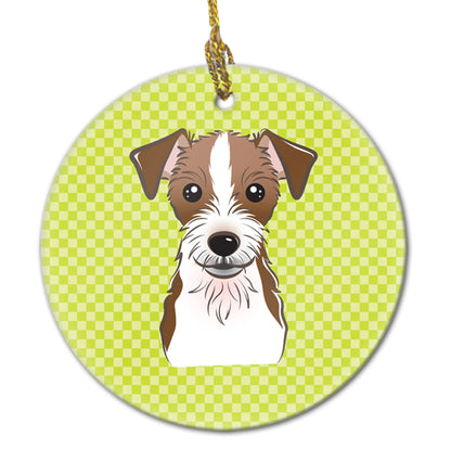 Dog Portrait on Ceramic Ornament - Size: 2.8 X 2.8 | Pack Of: 1