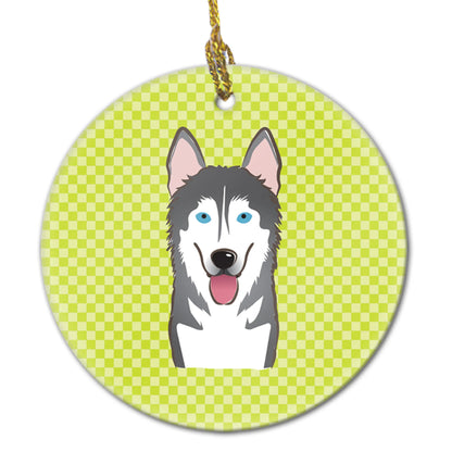 Dog Portrait on Ceramic Ornament - Size: 2.8 X 2.8 | Pack Of: 1