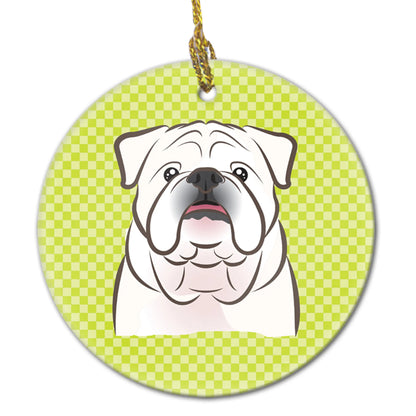 Dog Portrait on Ceramic Ornament - Size: 2.8 X 2.8 | Pack Of: 1