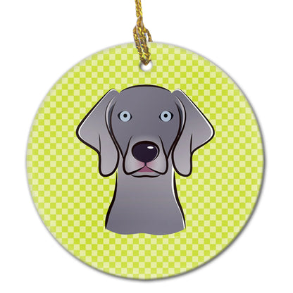 Dog Portrait on Ceramic Ornament - Size: 2.8 X 2.8 | Pack Of: 1